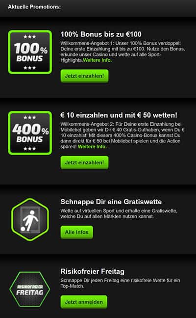 Mobilebet Casino Erfahrungen – Test & Bewertung 2025