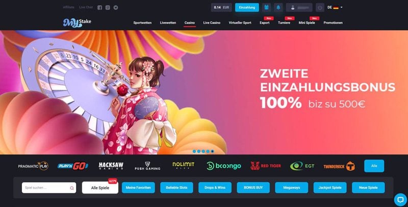 MyStake Casino – Erfahrungen & Testbericht 2025