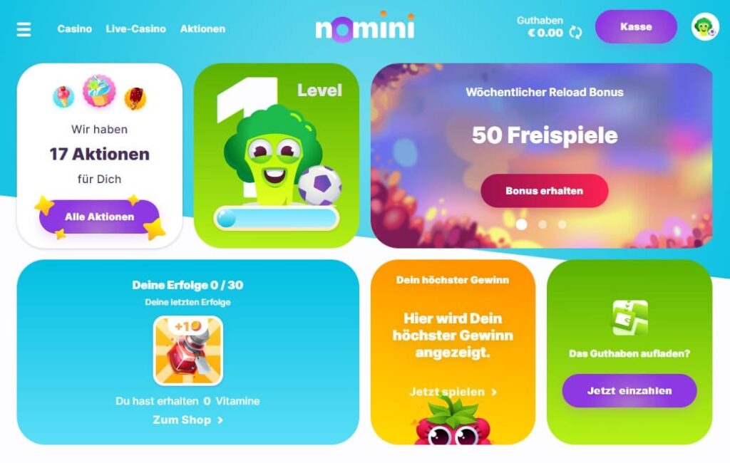 Nomini Casino – Erfahrungen & Testbericht 2025