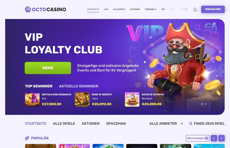 Octocasino – Erfahrungen & Testbericht 2025