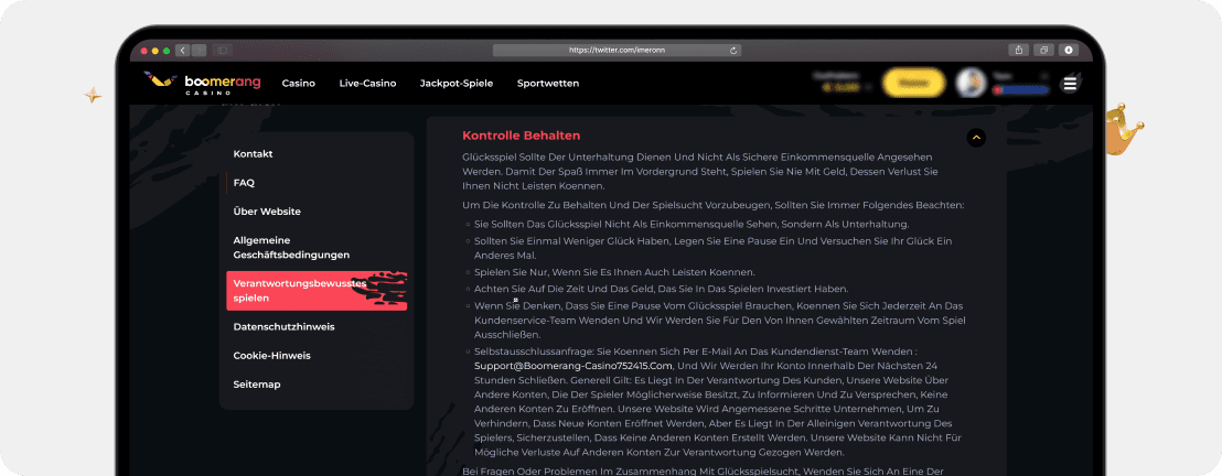 Boomerang Casino – Erfahrungen & Testbericht 2025