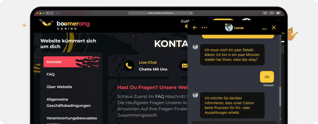 Boomerang Casino – Erfahrungen & Testbericht 2025