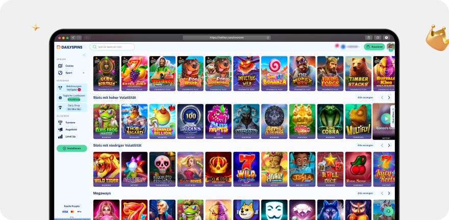 Dailyspins Casino – Erfahrungen & Testbericht 2025