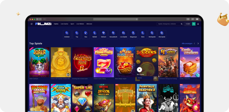 Frumzi Casino – Erfahrungen & Testbericht 2025