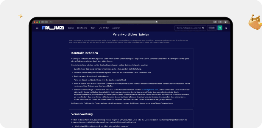 Frumzi Casino – Erfahrungen & Testbericht 2025