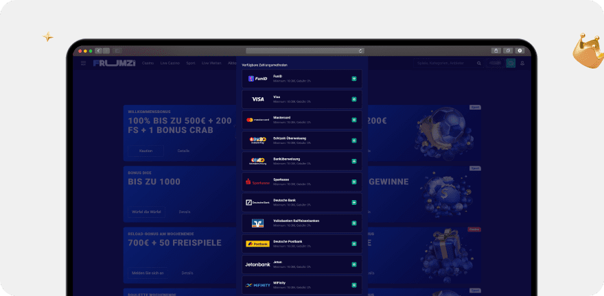 Frumzi Casino – Erfahrungen & Testbericht 2025
