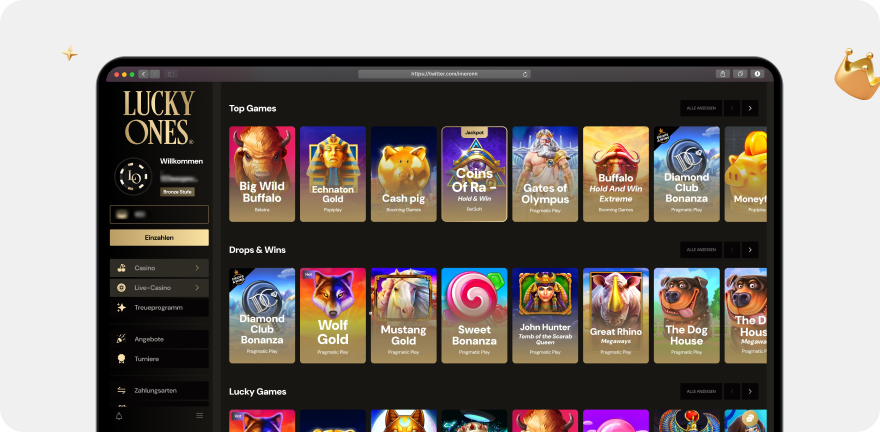 Lucky Ones Casino – Erfahrungen & Testbericht 2025