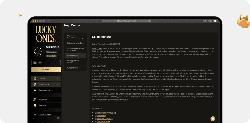 Lucky Ones Casino – Erfahrungen & Testbericht 2025
