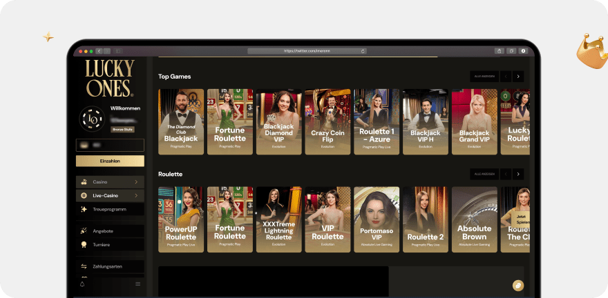 Lucky Ones Casino – Erfahrungen & Testbericht 2025