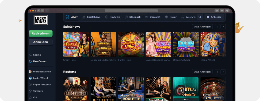 LuckyWins Casino – Erfahrungen & Testbericht 2025