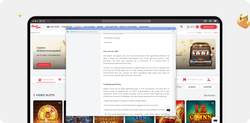 Realspin Casino – Erfahrungen & Testbericht 2025
