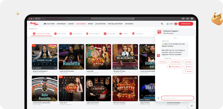 Realspin Casino – Erfahrungen & Testbericht 2025