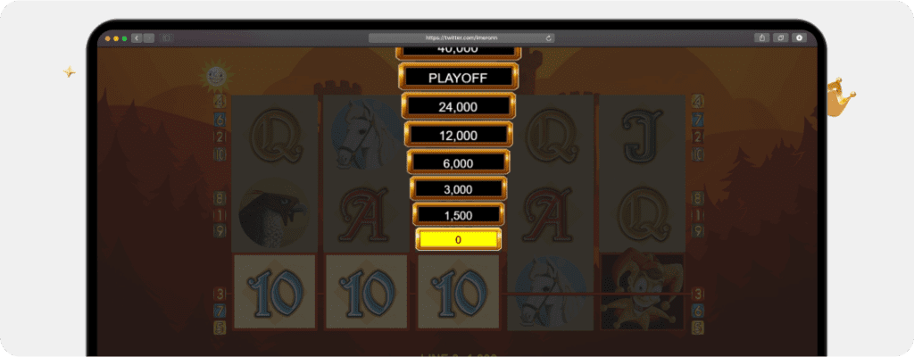 Screenshot: Spielautomaten Risikoleiter - Risikoleiter.