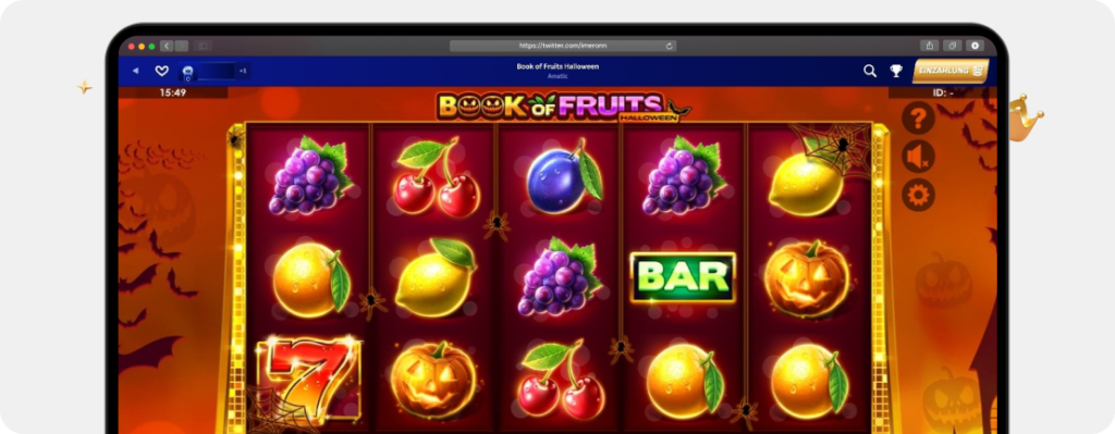 Screenshot – Wonach Book of Fruits Halloween