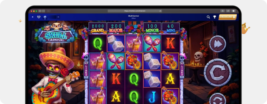 Screenshot – Wonaco Skull Carnival]