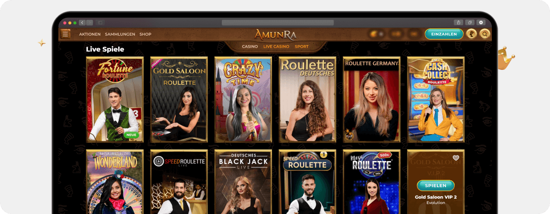 AmunRa Casino Erfahrungen – Test & Bewertung 2025