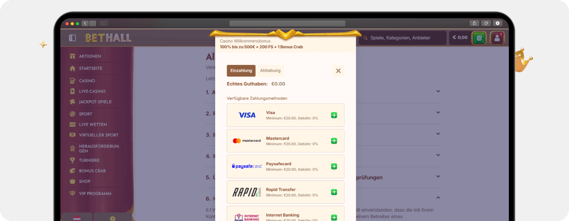 Bethall Casino – Erfahrungen & Testbericht 2025