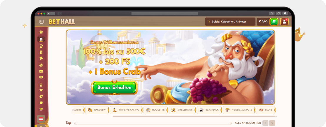 Bethall Casino – Erfahrungen & Testbericht 2025