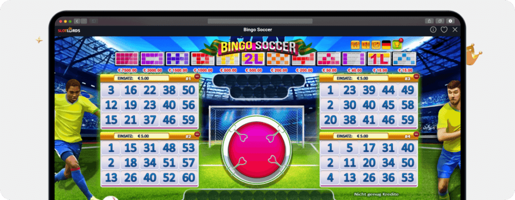 Screenshot: Bingo – Bingo Soccer