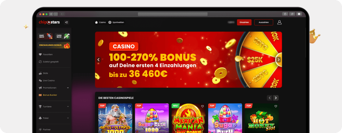 Chipstars Casino – Erfahrungen & Testbericht 2025