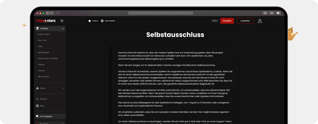 Chipstars Casino – Erfahrungen & Testbericht 2025