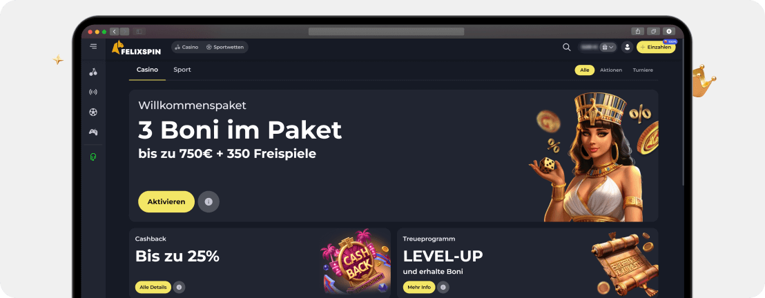 Felixspin Casino – Erfahrungen & Testbericht  2025