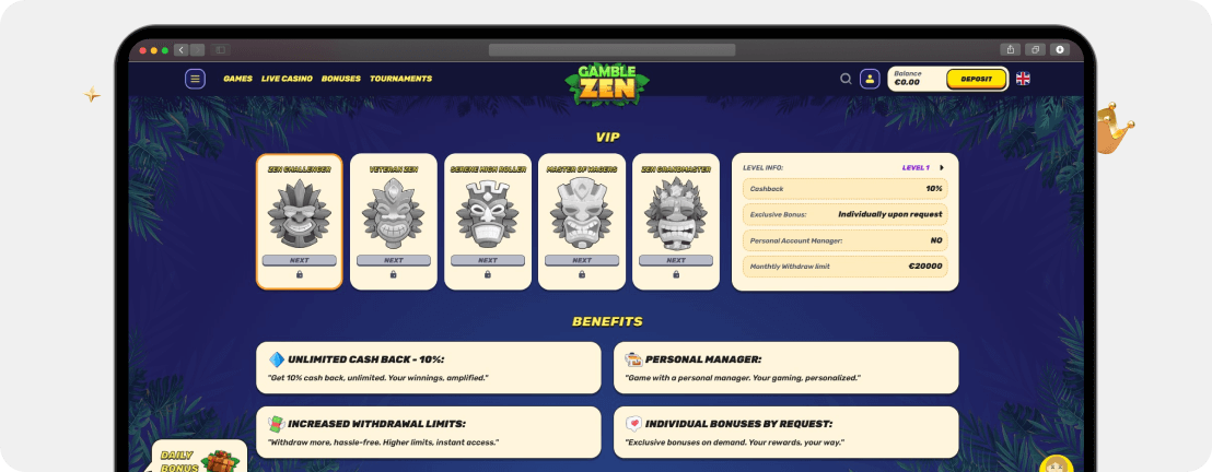 Gamblezen Casino – Erfahrungen & Testbericht 2025