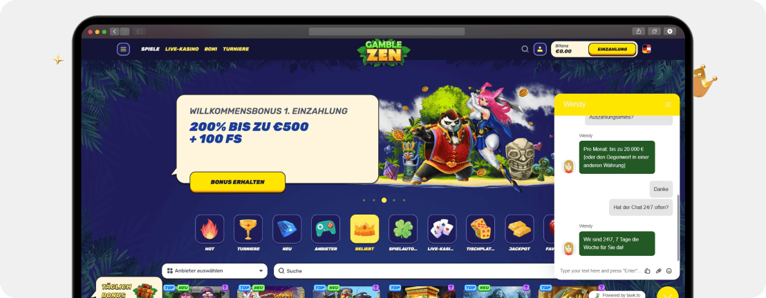 Gamblezen Casino – Erfahrungen & Testbericht 2025