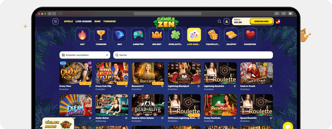 Gamblezen Casino – Erfahrungen & Testbericht 2025
