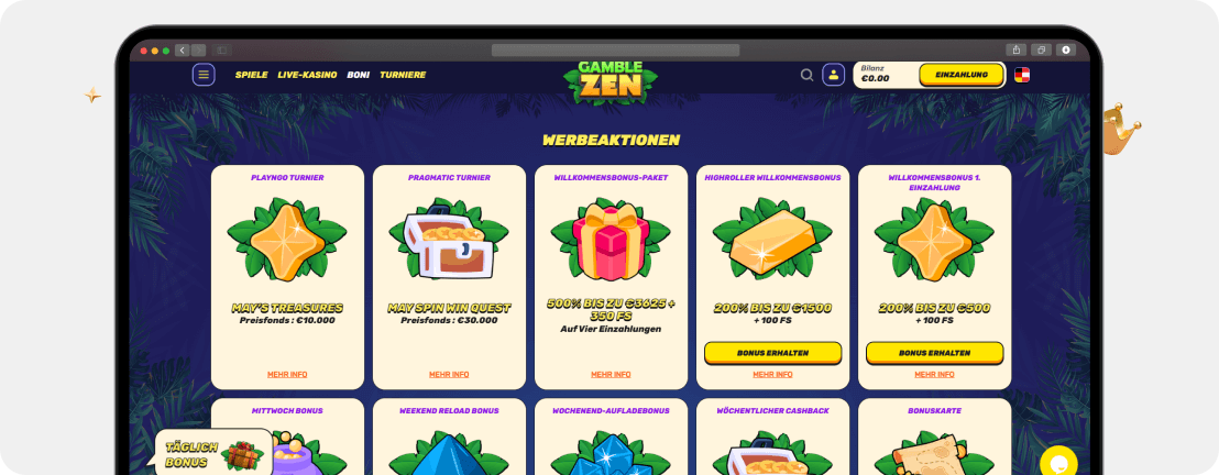 Gamblezen Casino – Erfahrungen & Testbericht 2025