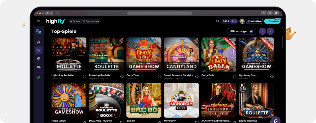 HighFlyBet Casino – Erfahrungen & Testbericht 2025