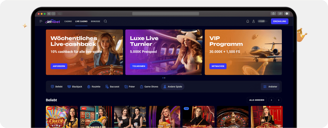 Jet4Bet Casino – Erfahrungen & Testbericht 2025