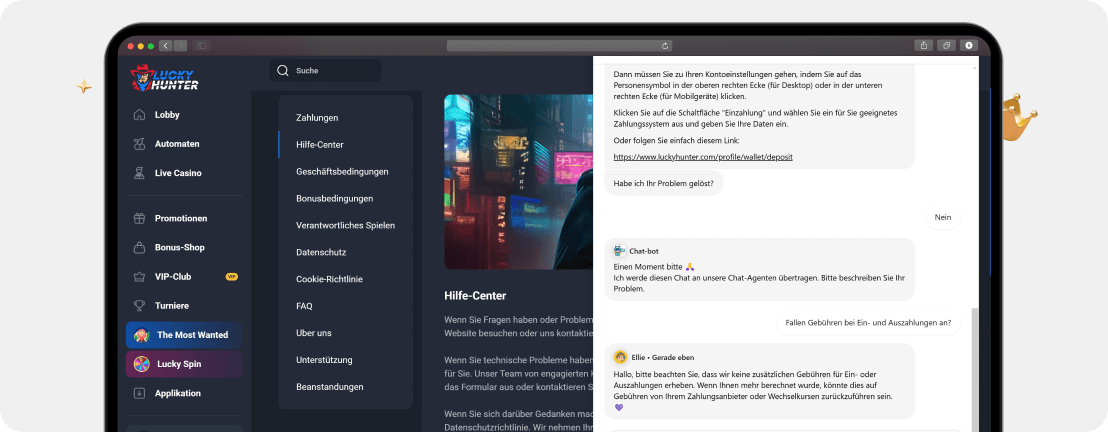 Lucky Hunter Casino – Erfahrungen & Testbericht 2025