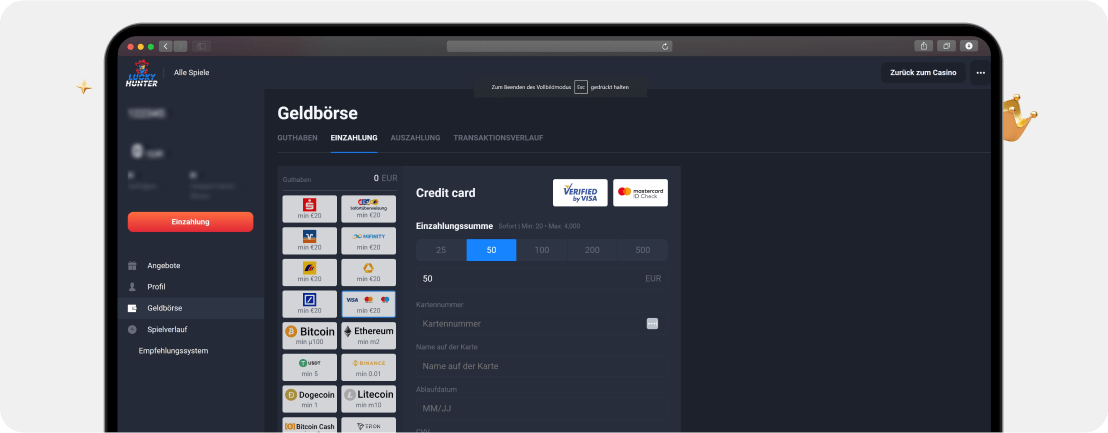 Lucky Hunter Casino – Erfahrungen & Testbericht 2025