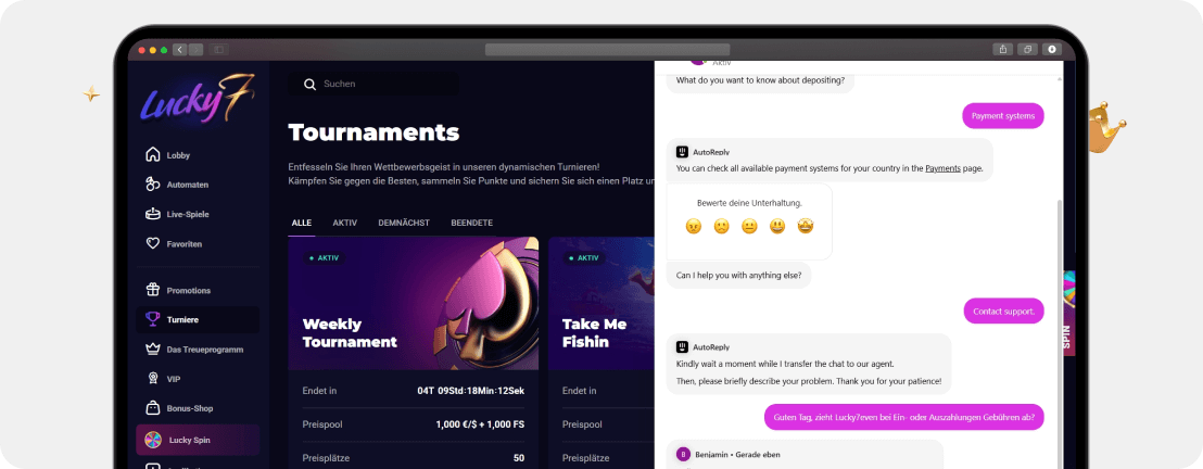 Lucky7even Casino – Erfahrungen & Testbericht 2025