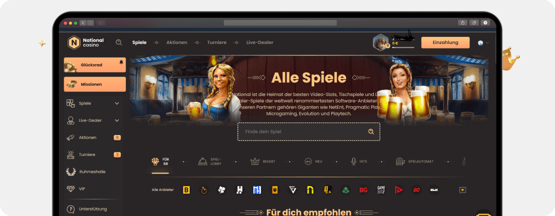 National Casino – Erfahrungen & Testbericht 2025