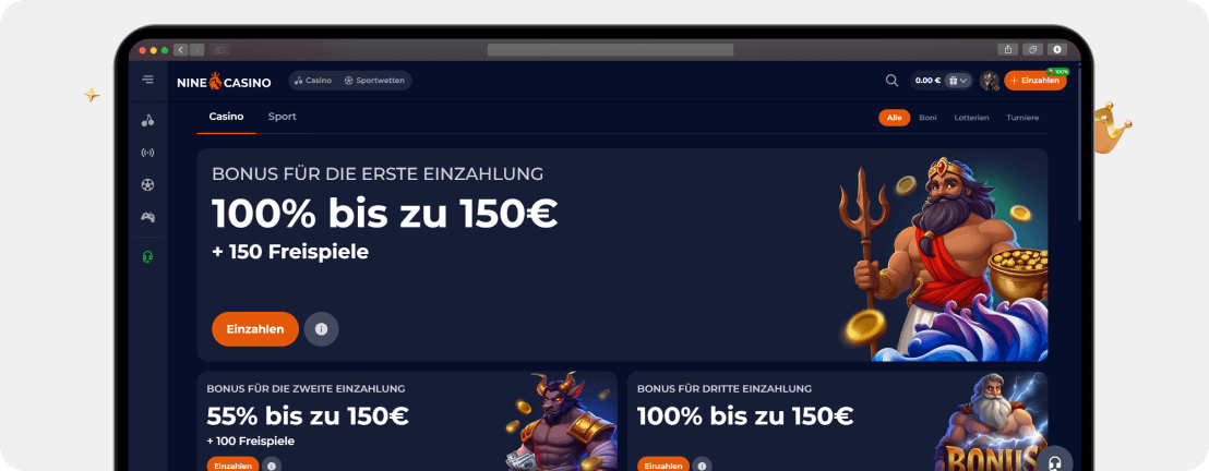 NineCasino – Erfahrungen & Testbericht 2025