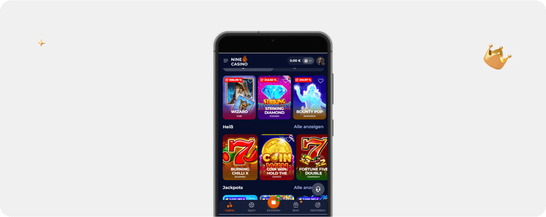 NineCasino – Erfahrungen & Testbericht 2025