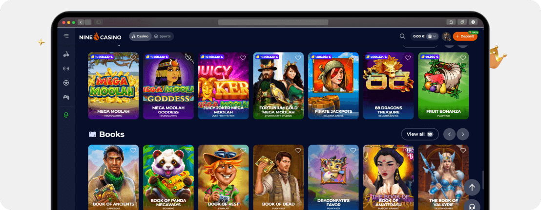 NineCasino – Erfahrungen & Testbericht 2025