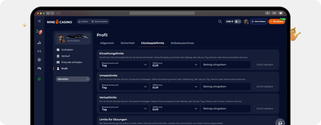 NineCasino – Erfahrungen & Testbericht 2025