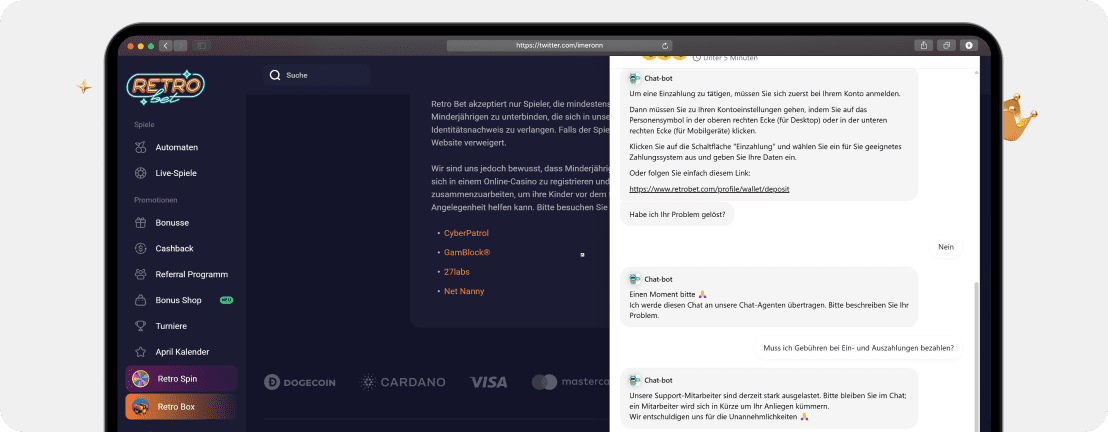 RetroBet Casino – Erfahrungen & Testbericht 2025
