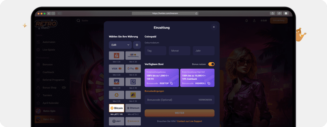 RetroBet Casino – Erfahrungen & Testbericht 2025