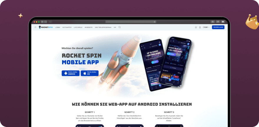 Rocketspin Casino – Erfahrungen & Testbericht 2025