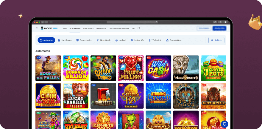 Rocketspin Casino – Erfahrungen & Testbericht 2025