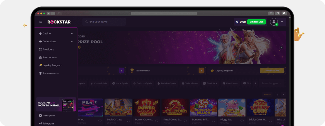 Rockstar Casino – Erfahrungen & Testbericht 2025