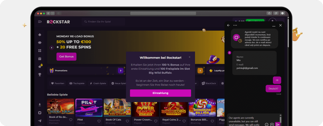 Rockstar Casino – Erfahrungen & Testbericht 2025