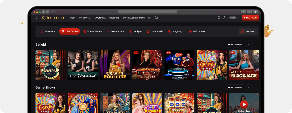 Rollero Casino – Erfahrungen & Testbericht 2025