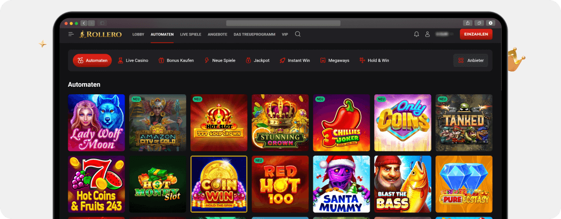 Rollero Casino – Erfahrungen & Testbericht 2025