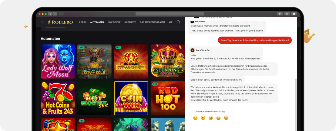 Rollero Casino – Erfahrungen & Testbericht 2025