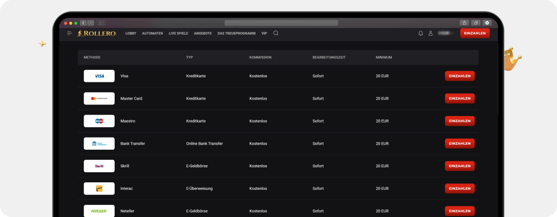 Rollero Casino – Erfahrungen & Testbericht 2025